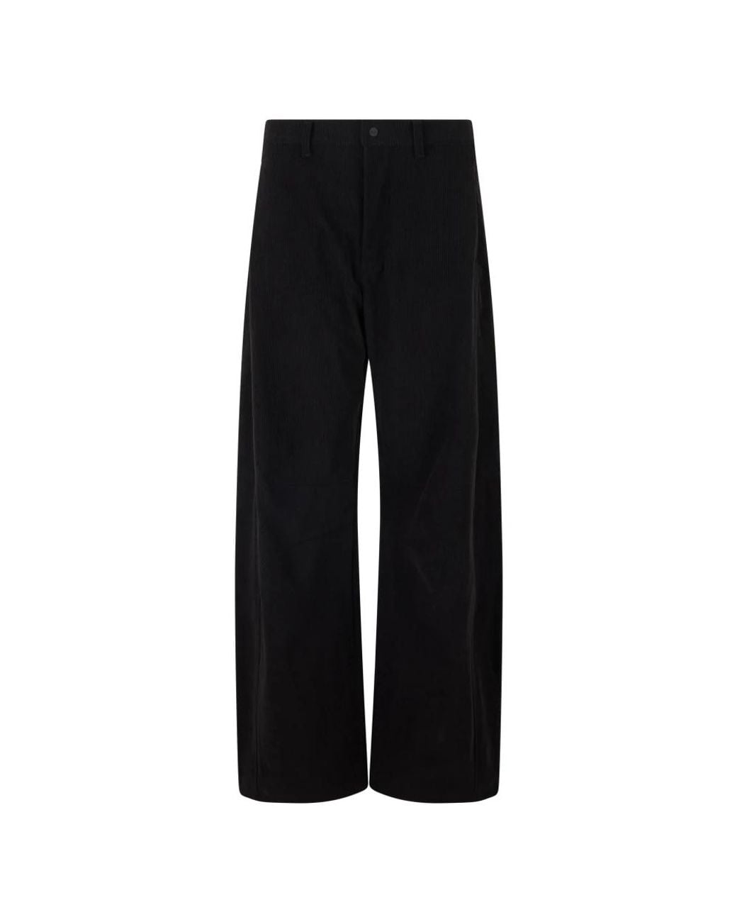 Laminar Black Wide Trousers