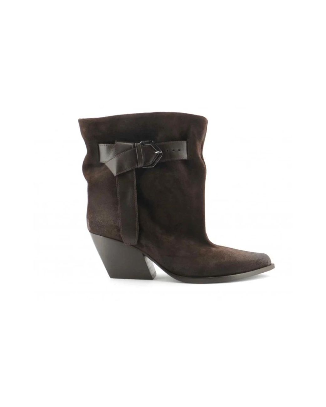 Elena Iachi Black Cowboy Boots