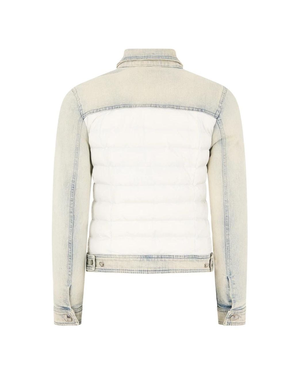 Moorer White Denim Jackets