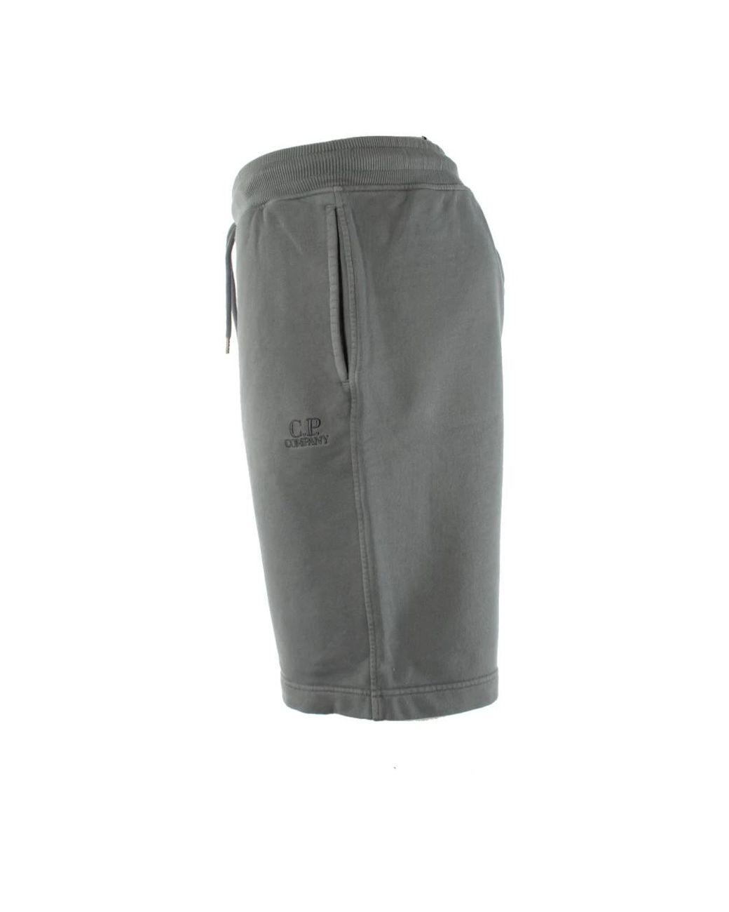 C P Company Gray Casual Shorts for men