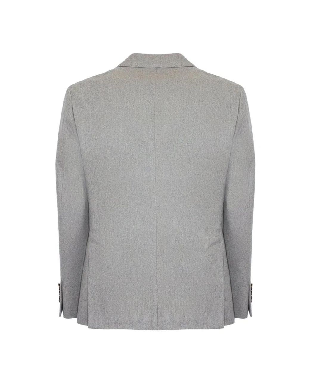 Eleventy Gray Blazers for men
