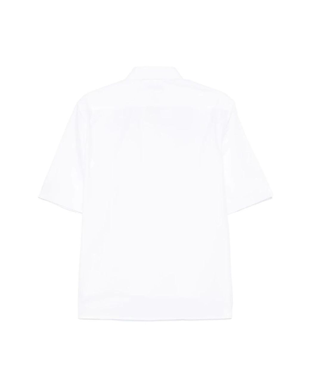 NAMACHEKO White Short Sleeve Shirts for men