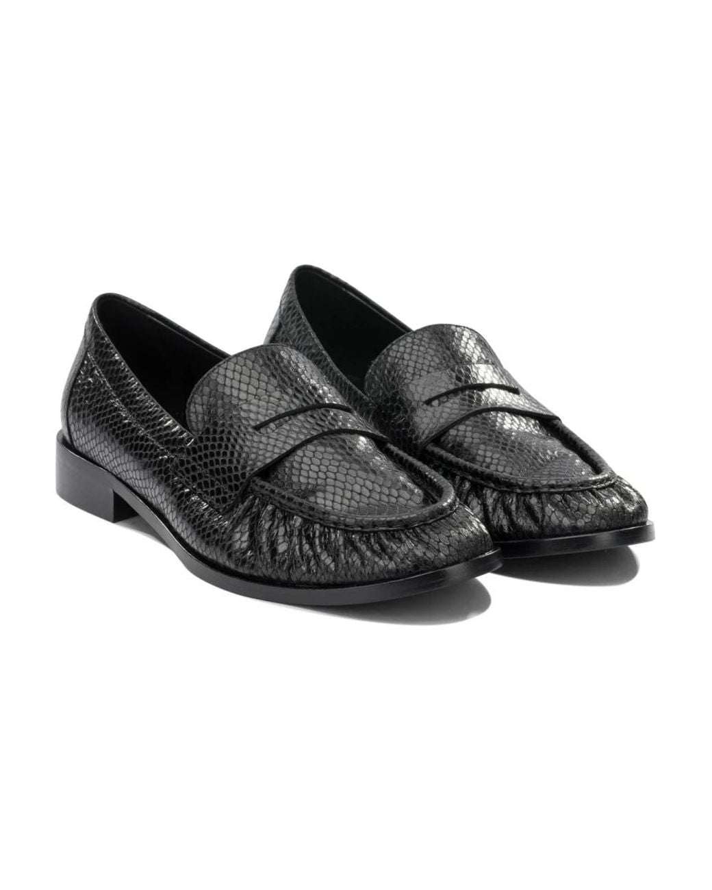 Strategia Black Loafers