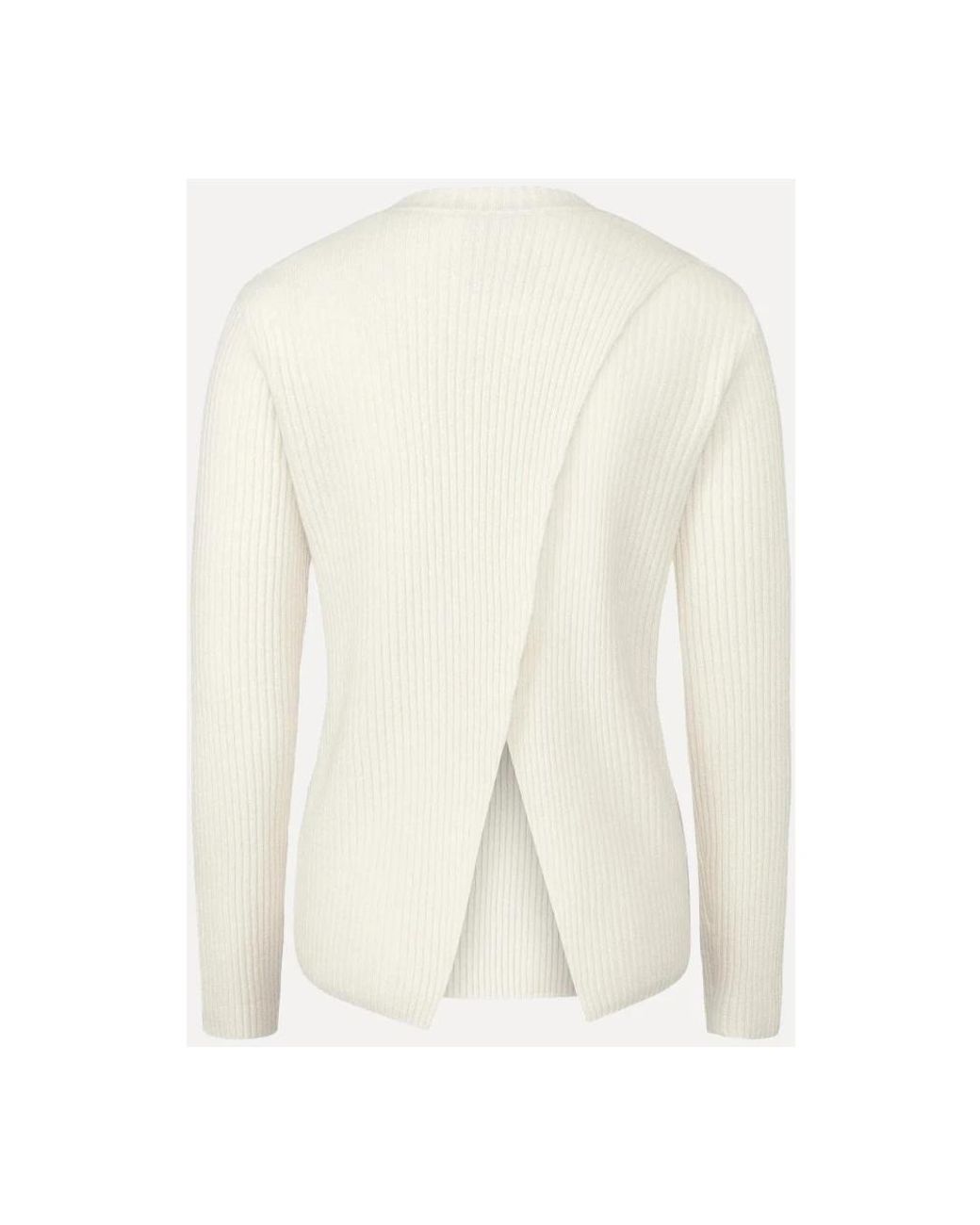 Envelope White Cashmere Knitwear