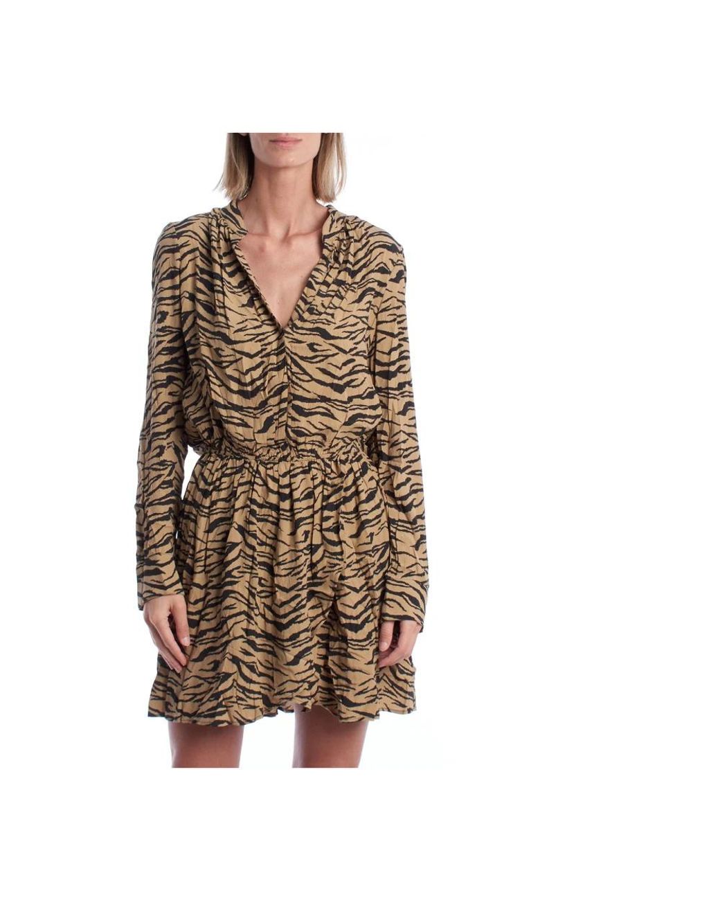 Zadig & Voltaire Brown Short Dresses