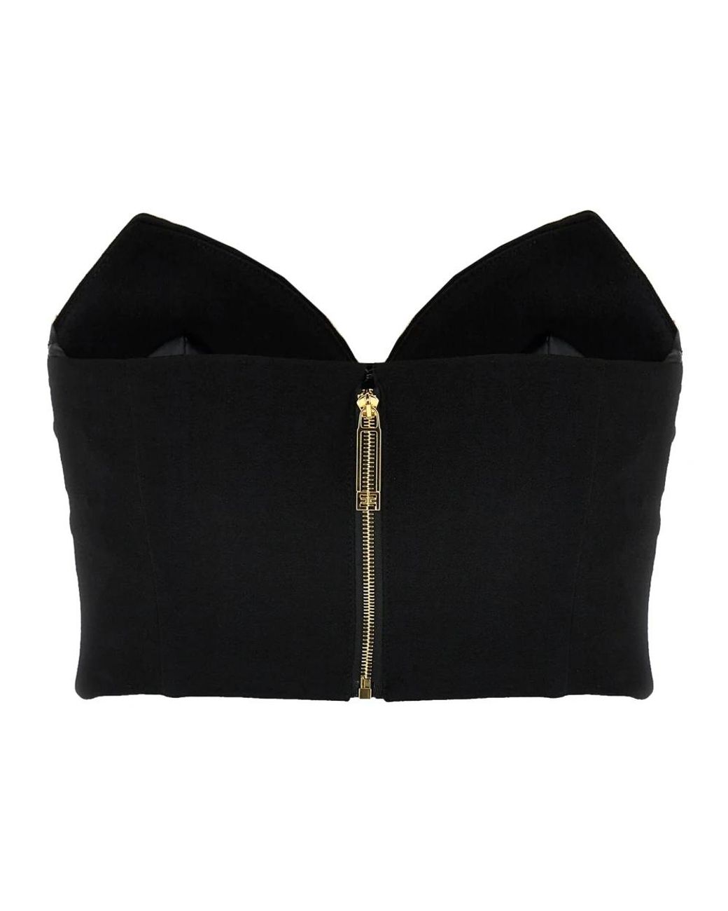 Elisabetta Franchi Black Sleeveless Tops