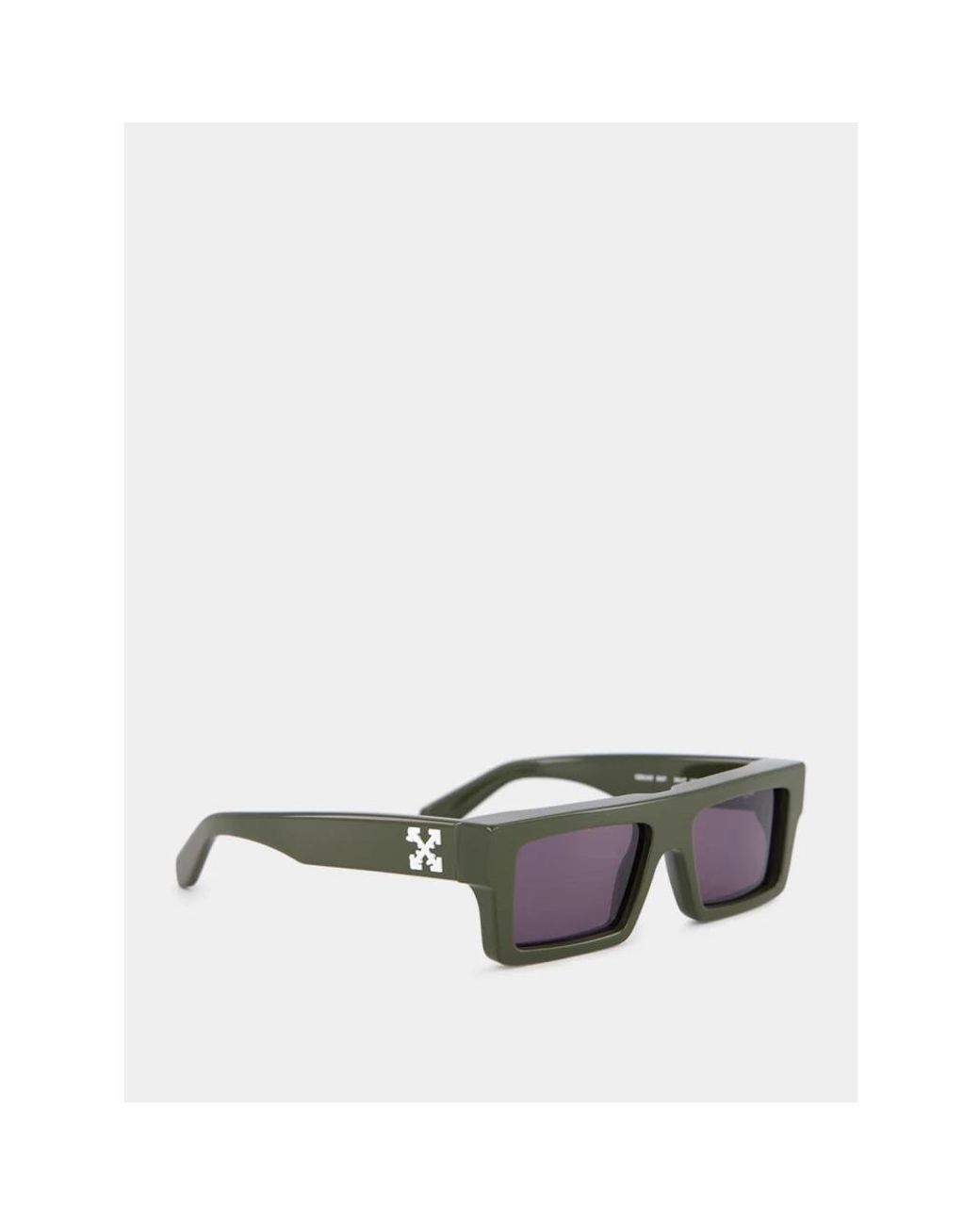 Off-White c/o Virgil Abloh Ruby Rechteckige Sonnenbrille in Purple für Herren