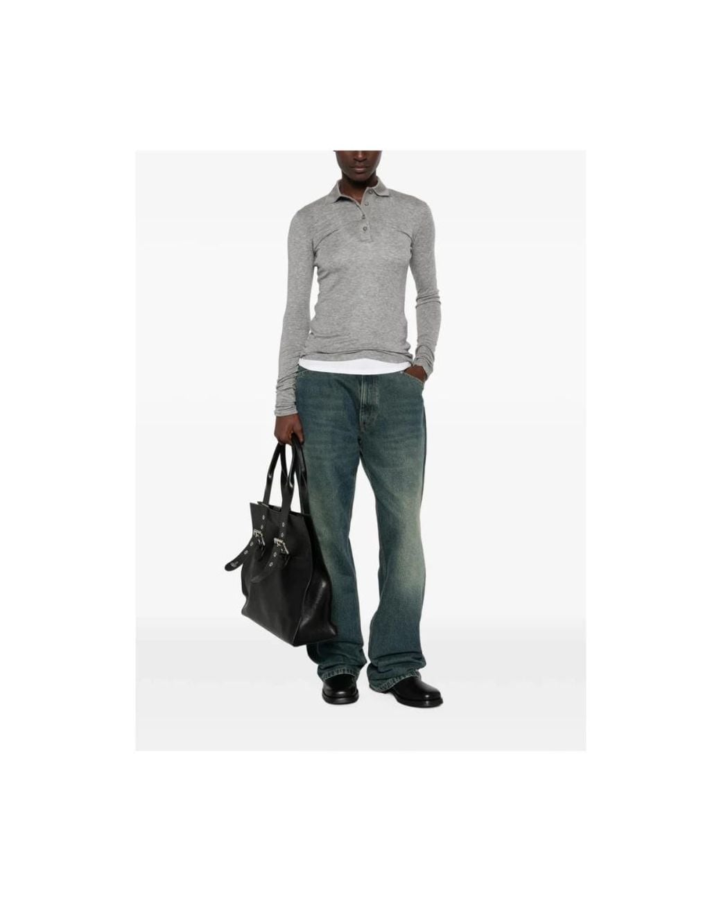 Entire studios Gray Polo Shirts