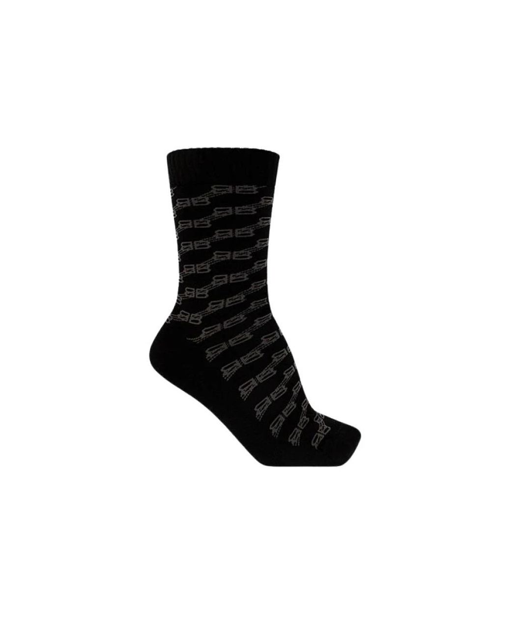Socks Balenciaga de color Black