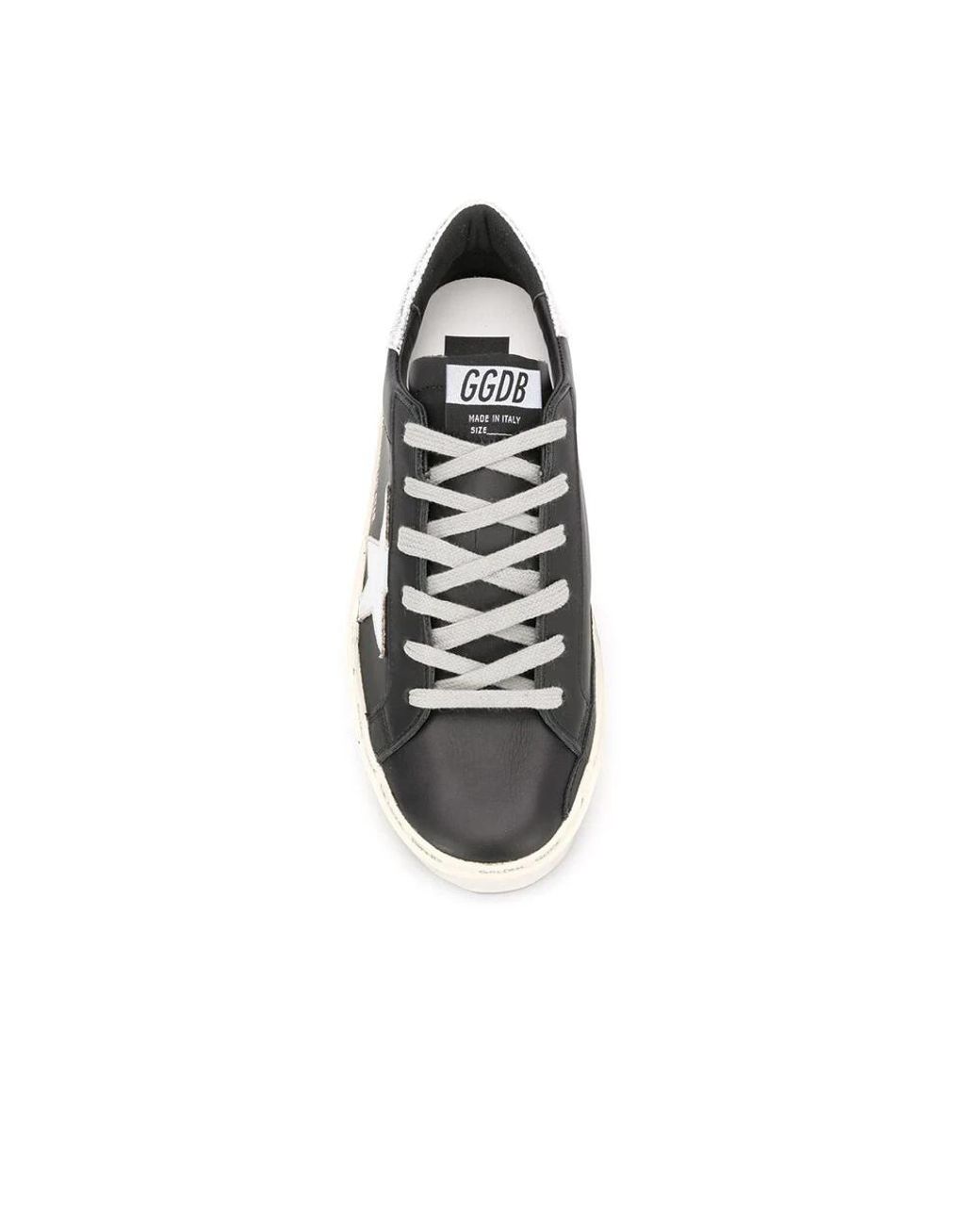 Golden Goose Deluxe Brand Black Hi Star Sneakers