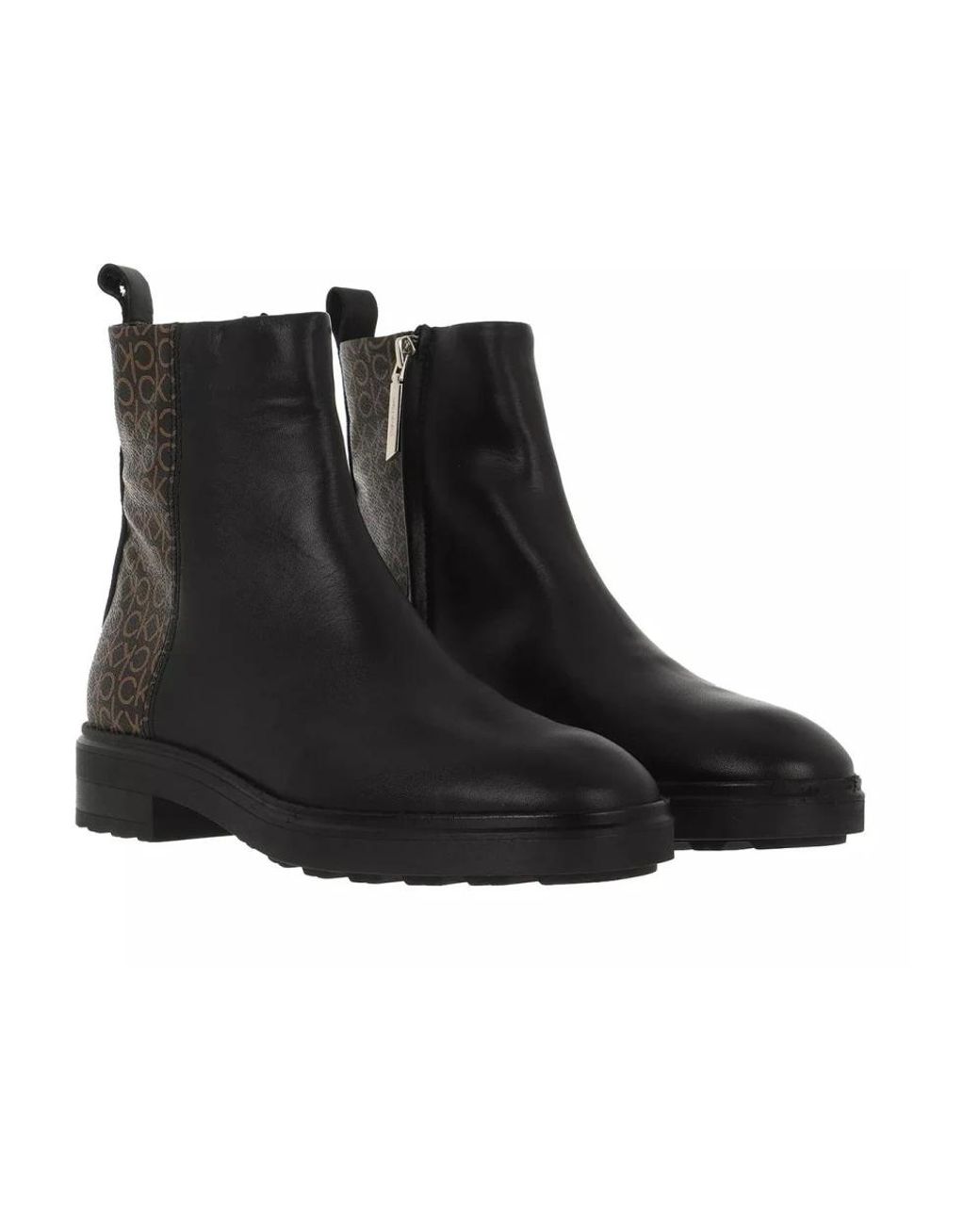 Calvin Klein Black Ankle Boots