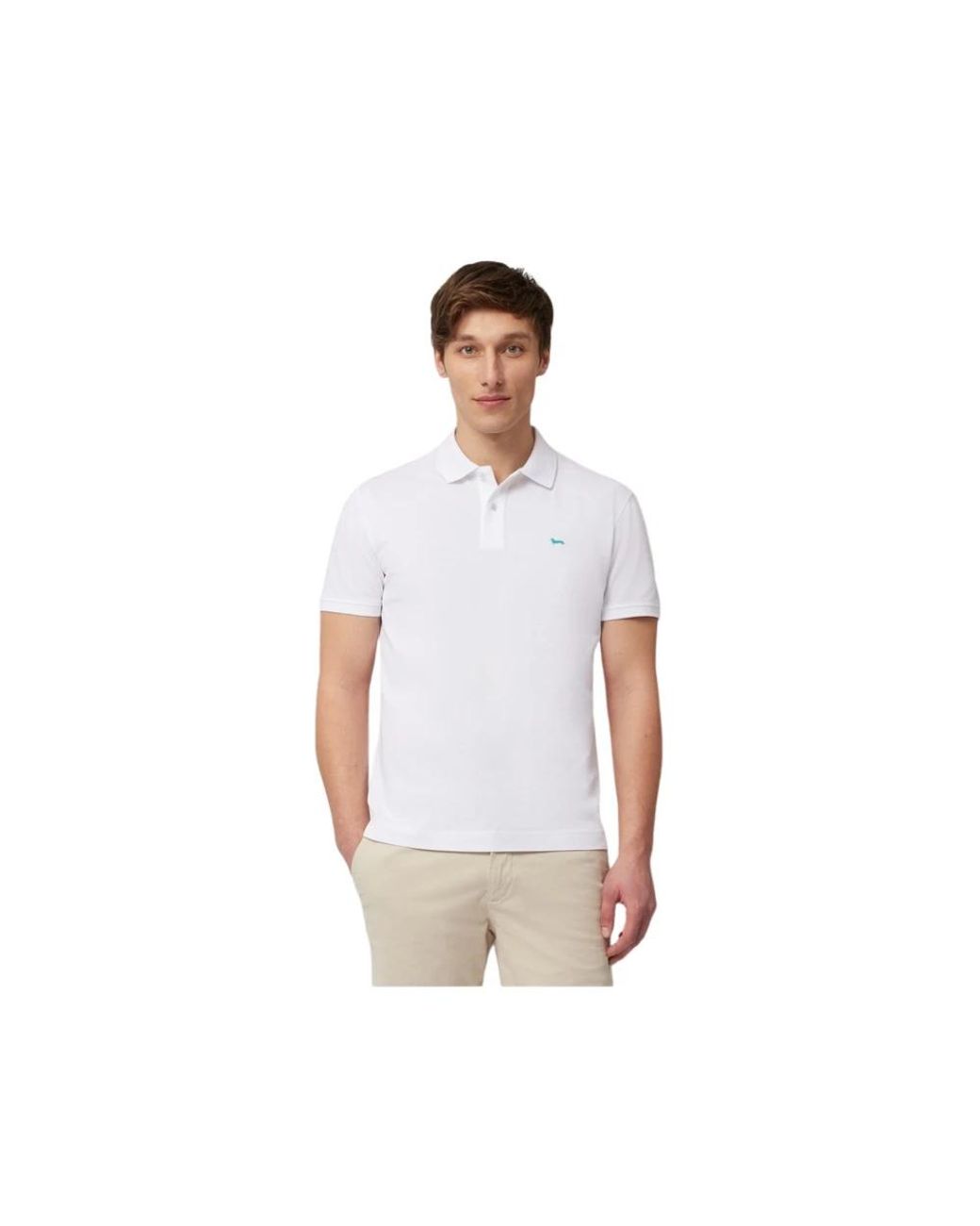 Harmont & Blaine White Polo Shirts for men