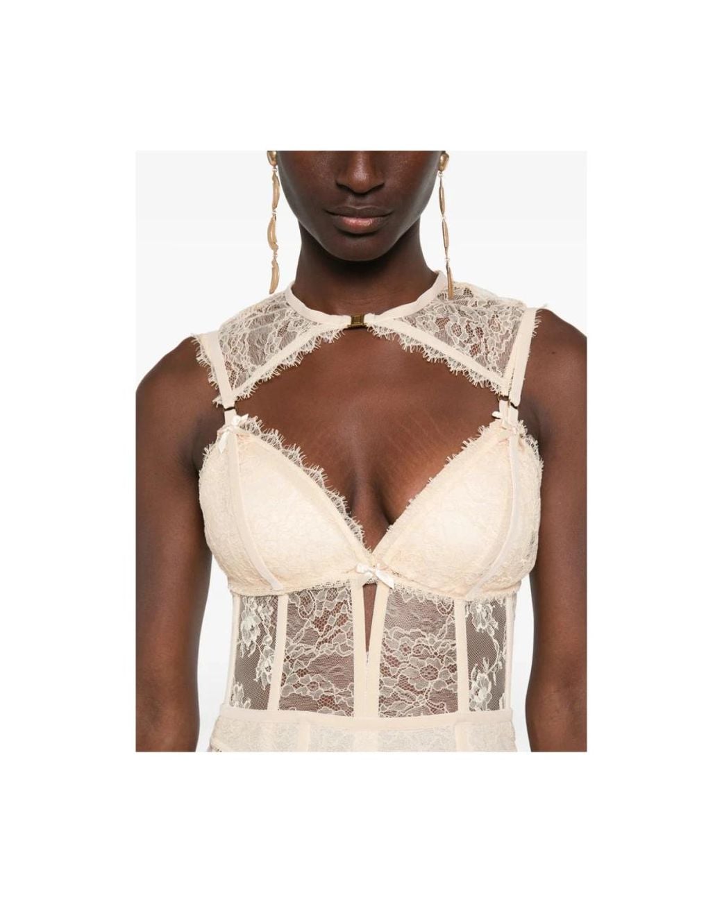 Zimmermann White Sleeveless Tops