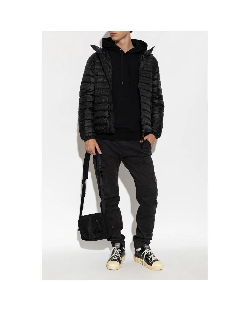 Moose Knuckles Black Hoodies for men