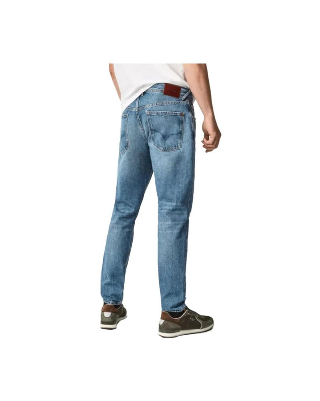 Pepe Jeans Blue Straight Fit Jeans for men