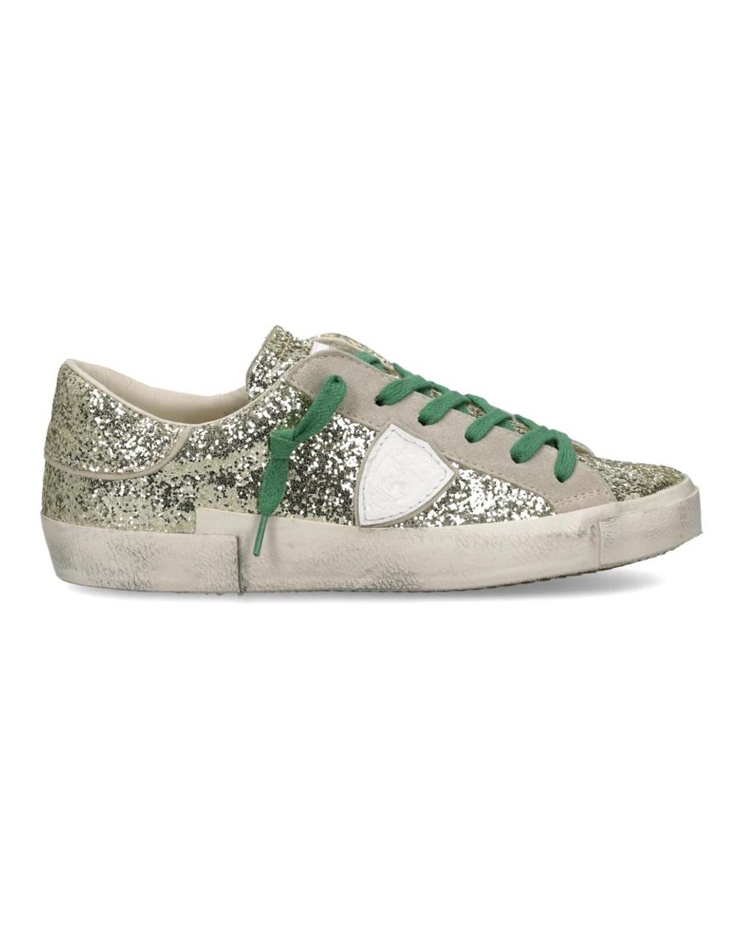 Philippe Model Green Sneakers