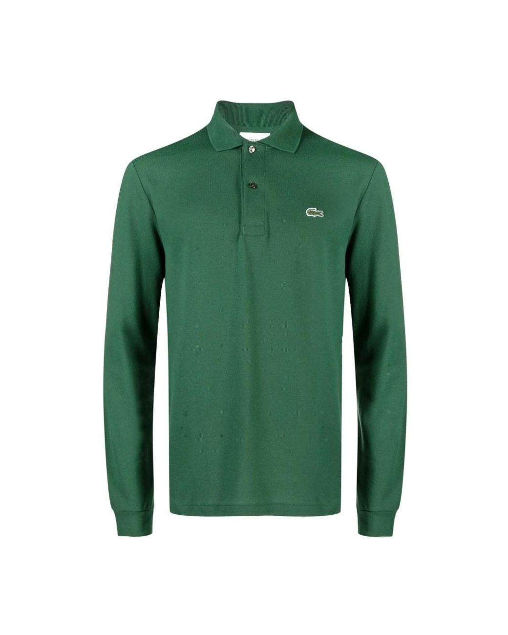 Lacoste Tops ,Groen ,Katoen Long Sleeve.12.12 Polo in het Green voor heren