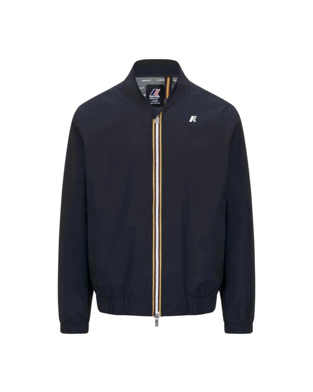 K-Way Blue Bomber Jackets for men