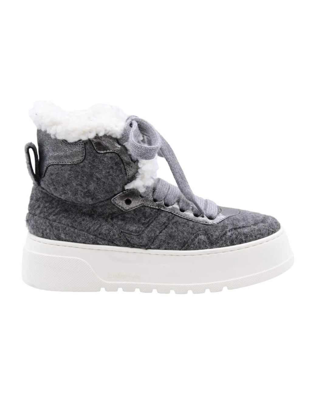 Laura Bellariva Gray Sneakers