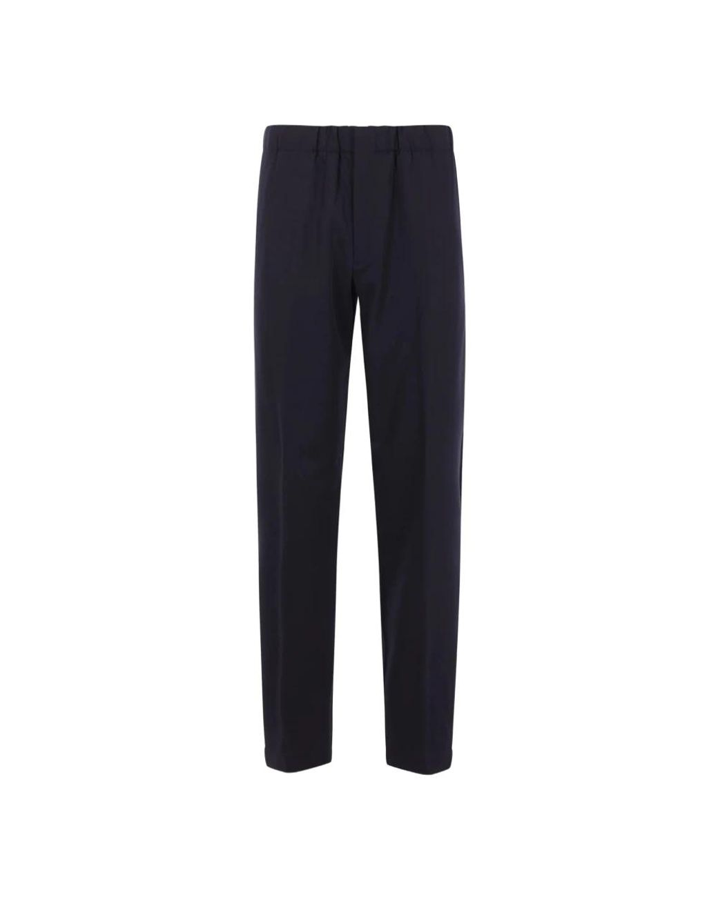 Lardini Blue Straight Trousers for men