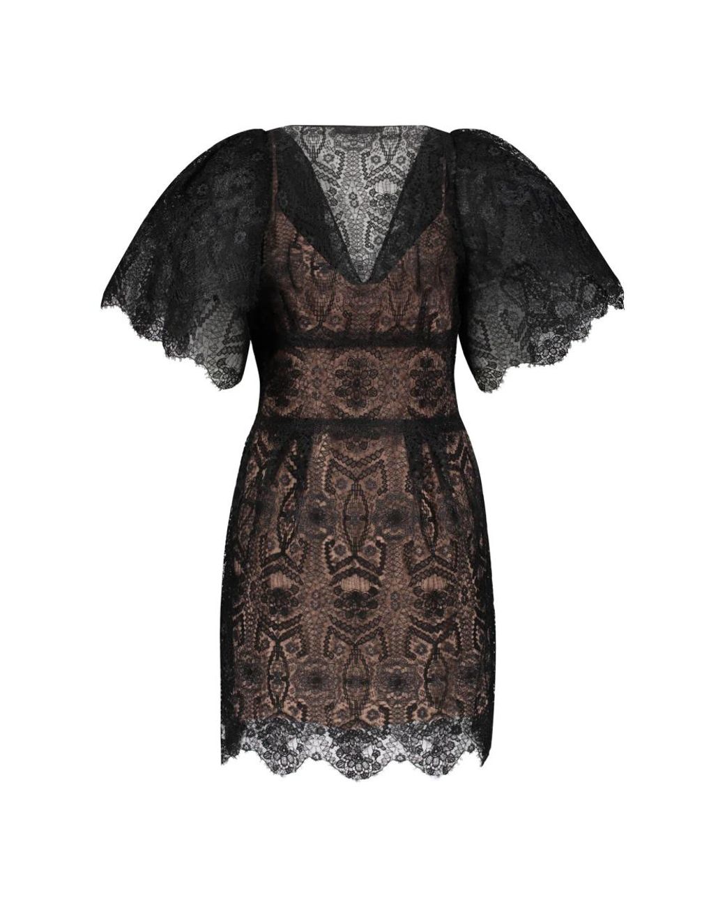 Alberta Ferretti Short Dresses in het Black