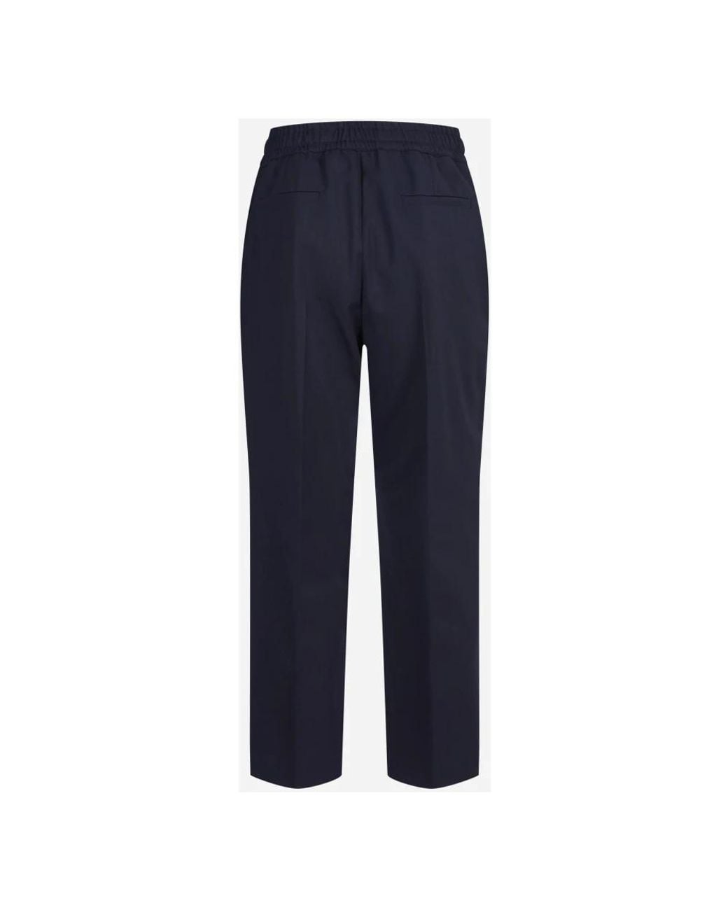 Jucca Blue Straight Trousers