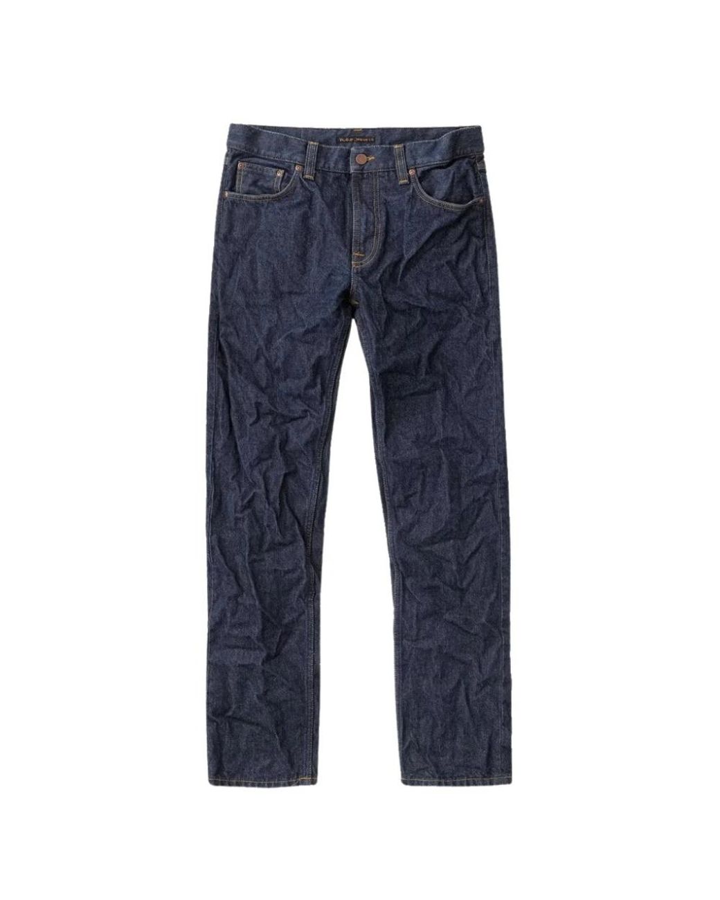 Nudie Jeans Blue Gritty Jackson Soaked Neps L32 for men