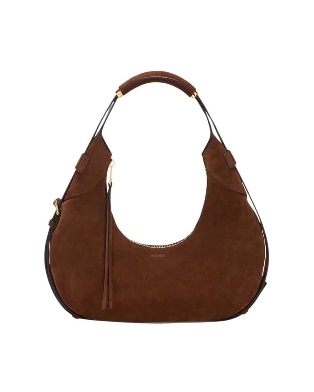 Moschino Brown Shoulder Bags