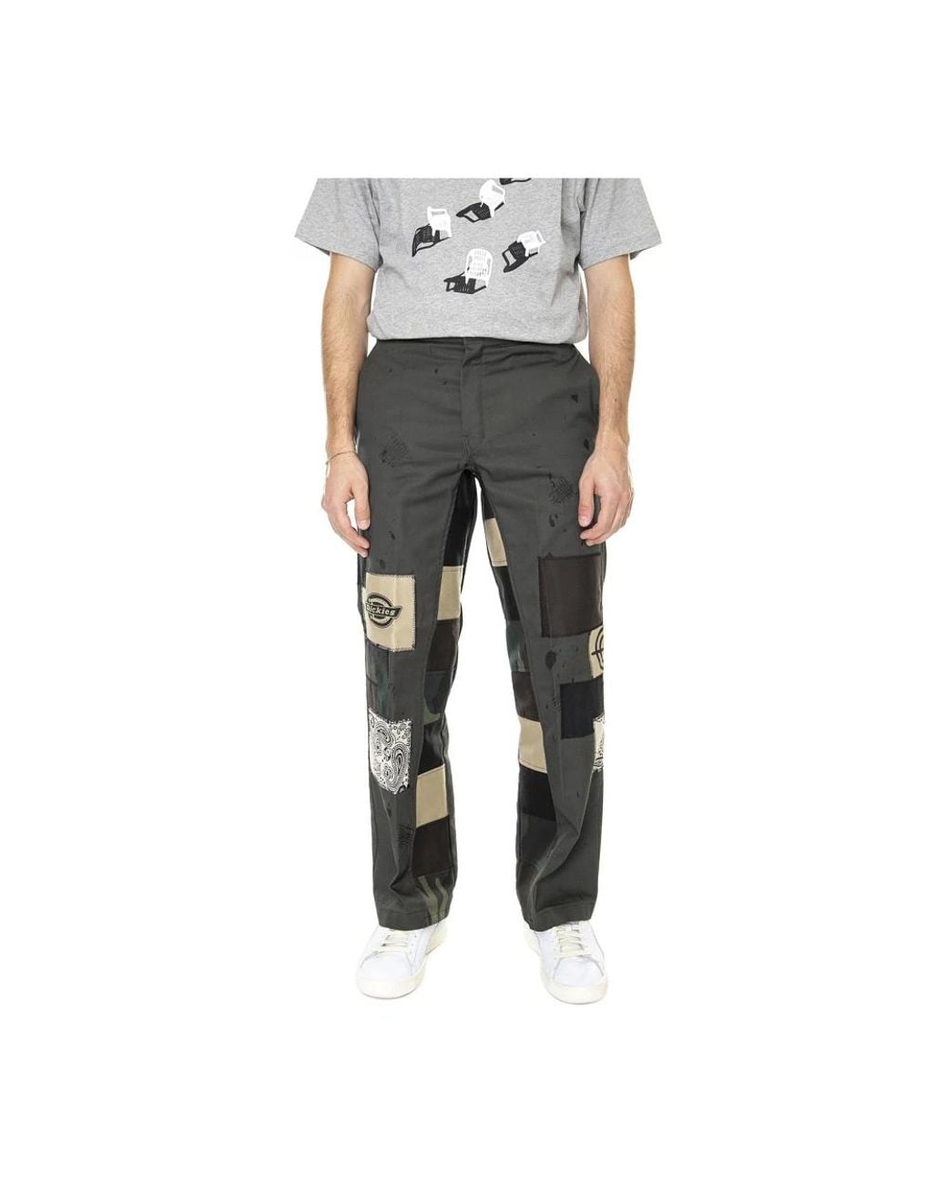 Dickies Straight Broeken in het Gray voor heren