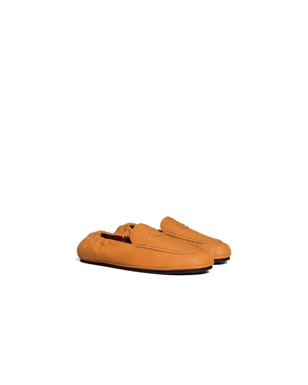 Céline Orange Loafers for men