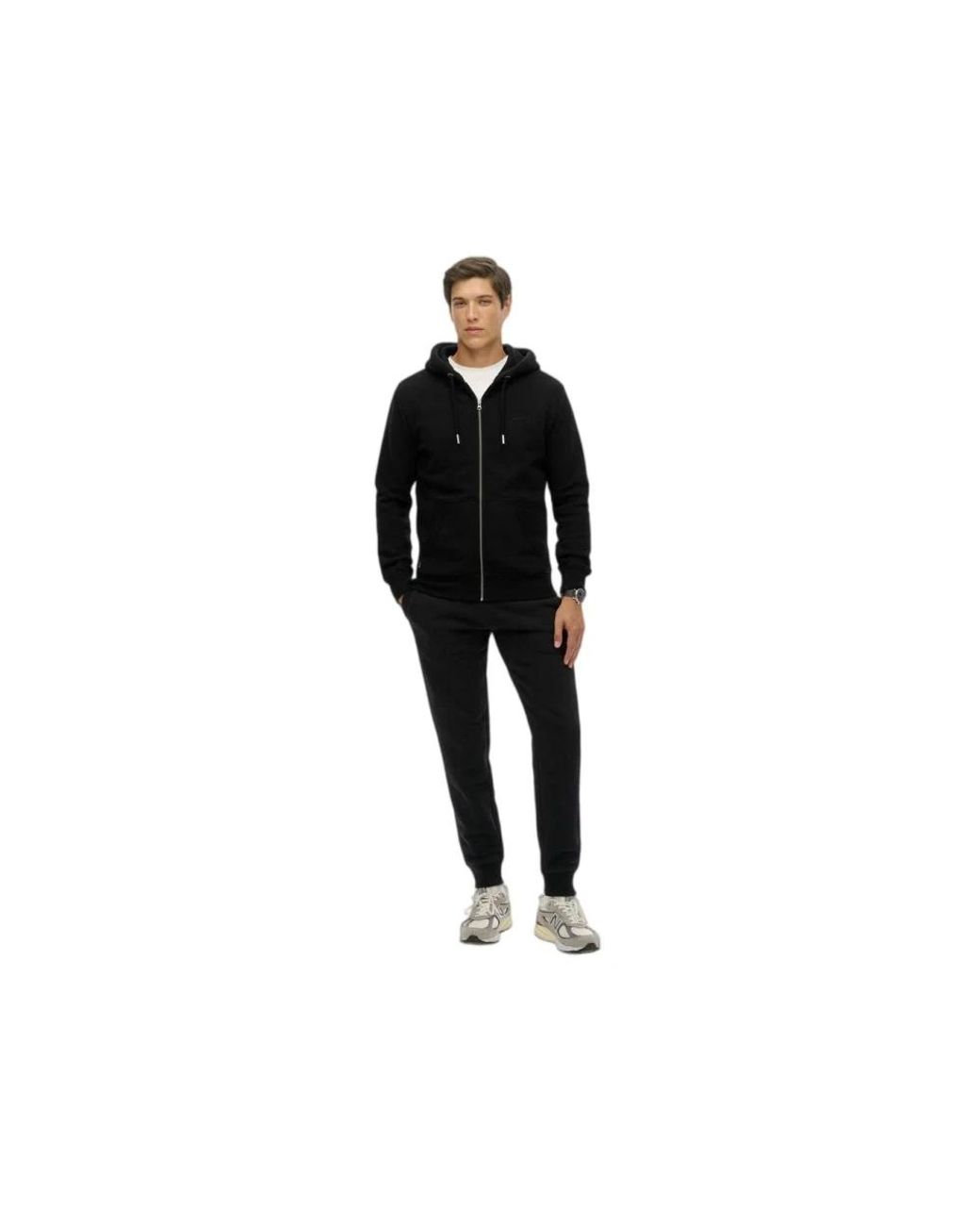 Zip-Throughs Superdry pour homme en coloris Black