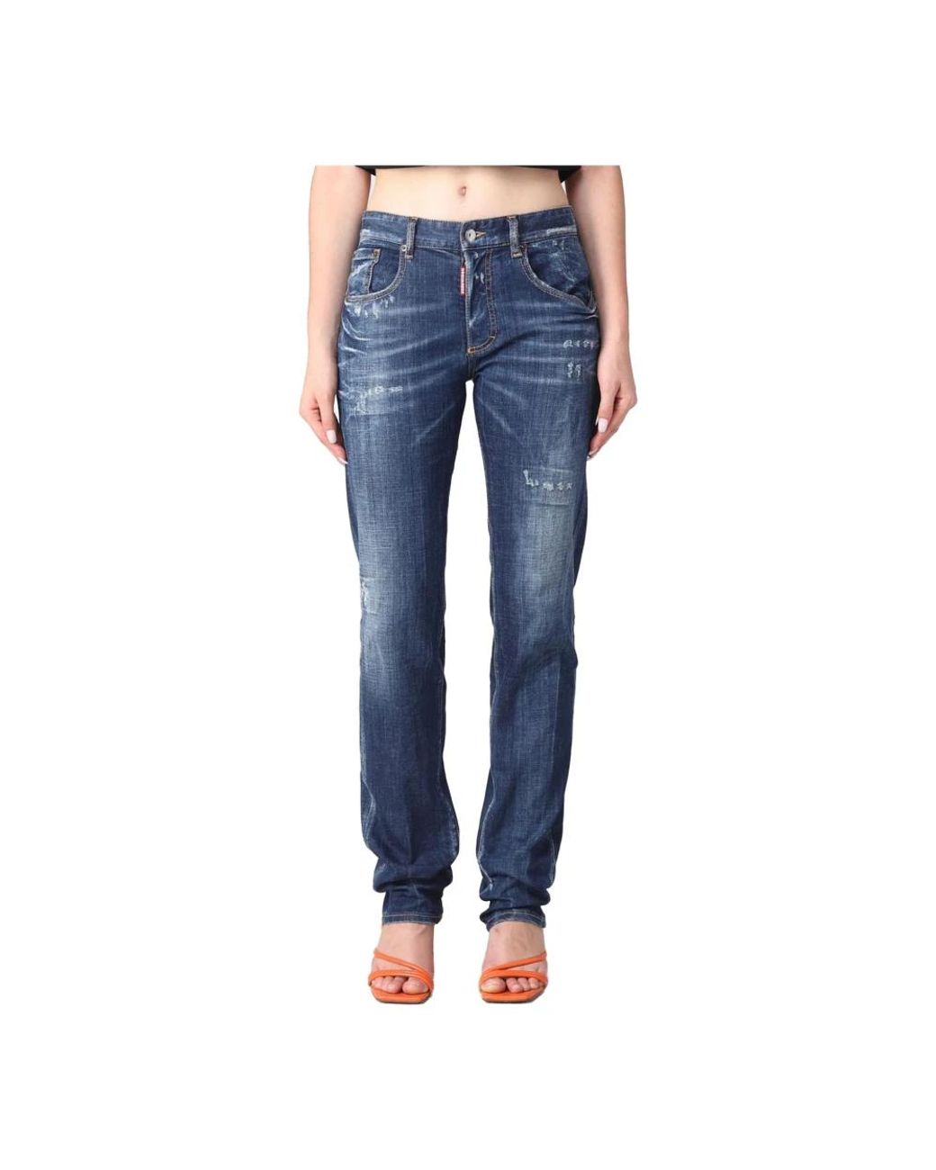 DSquared² Blue Slim Fit Jeans