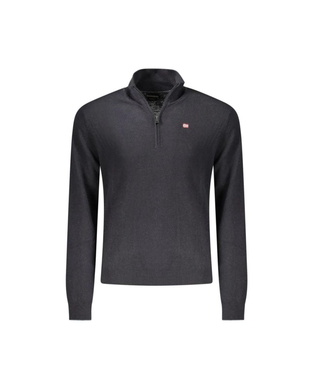 Napapijri Blue Turtlenecks for men