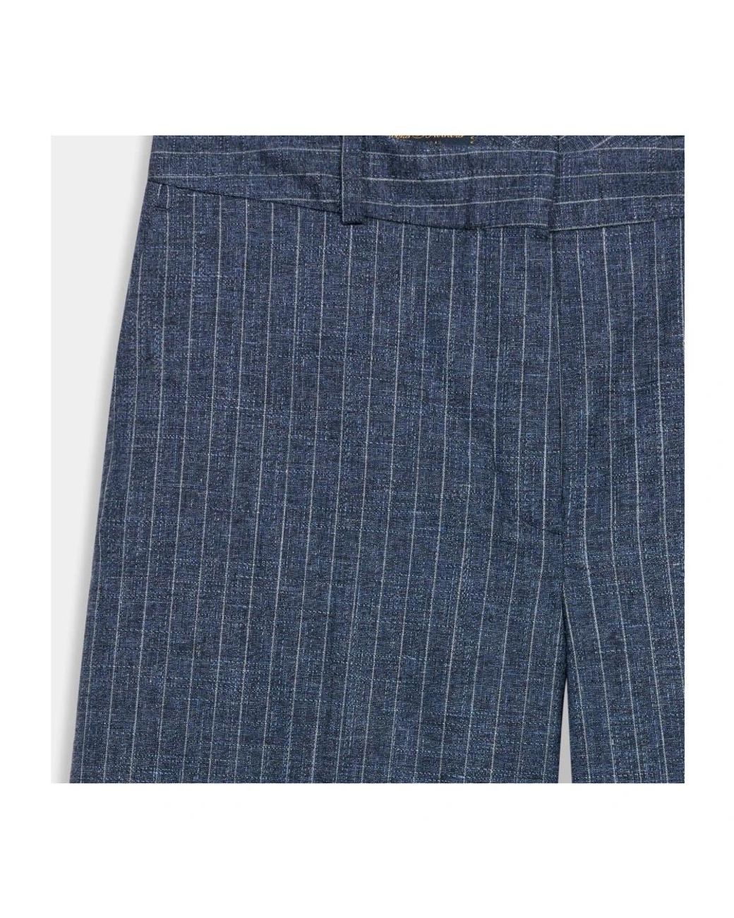 Brooks Brothers Blue Wide Trousers