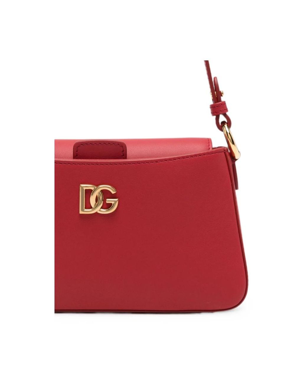 Dolce & Gabbana Red Shoulder Bags