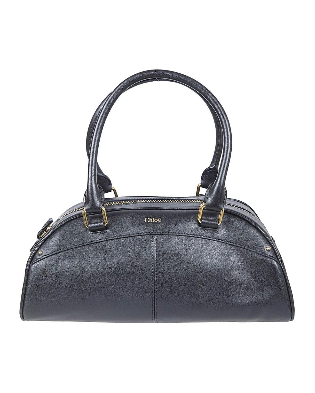 Chloé Blue Bowling Bag