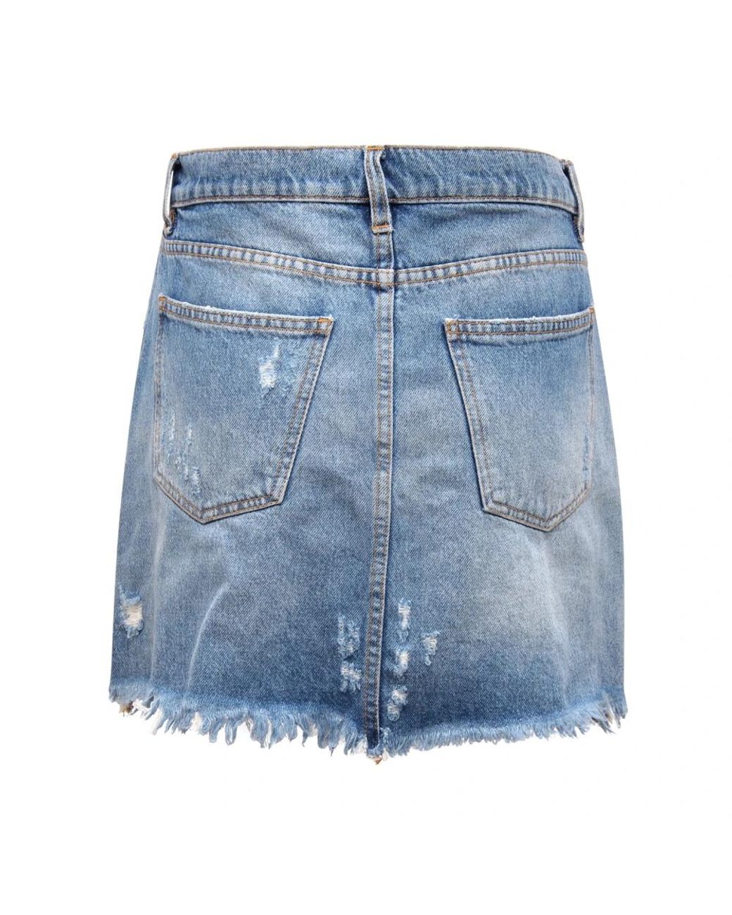 Pinko Blue Denim Skirts