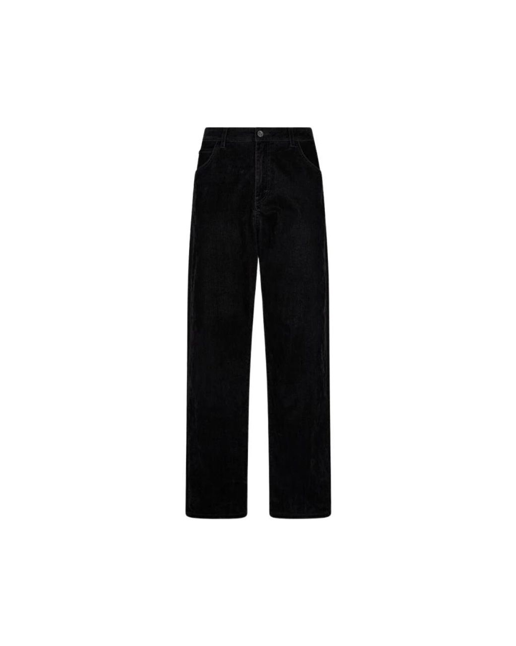 Roberto Cavalli Black Straight Jeans for men