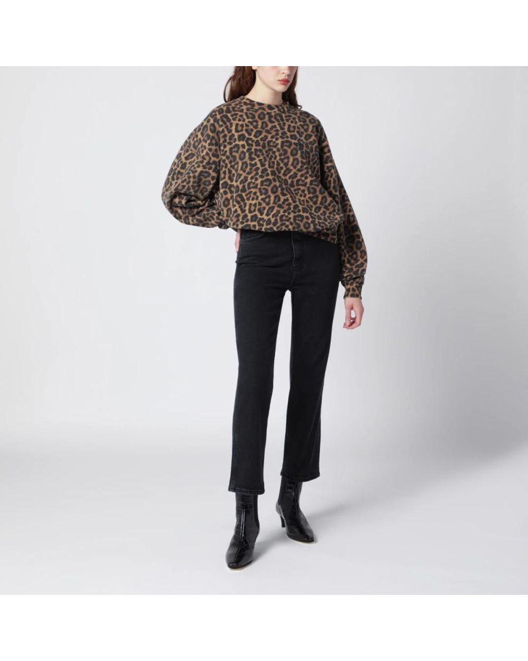 Anine Bing Blue Cropped Jeans