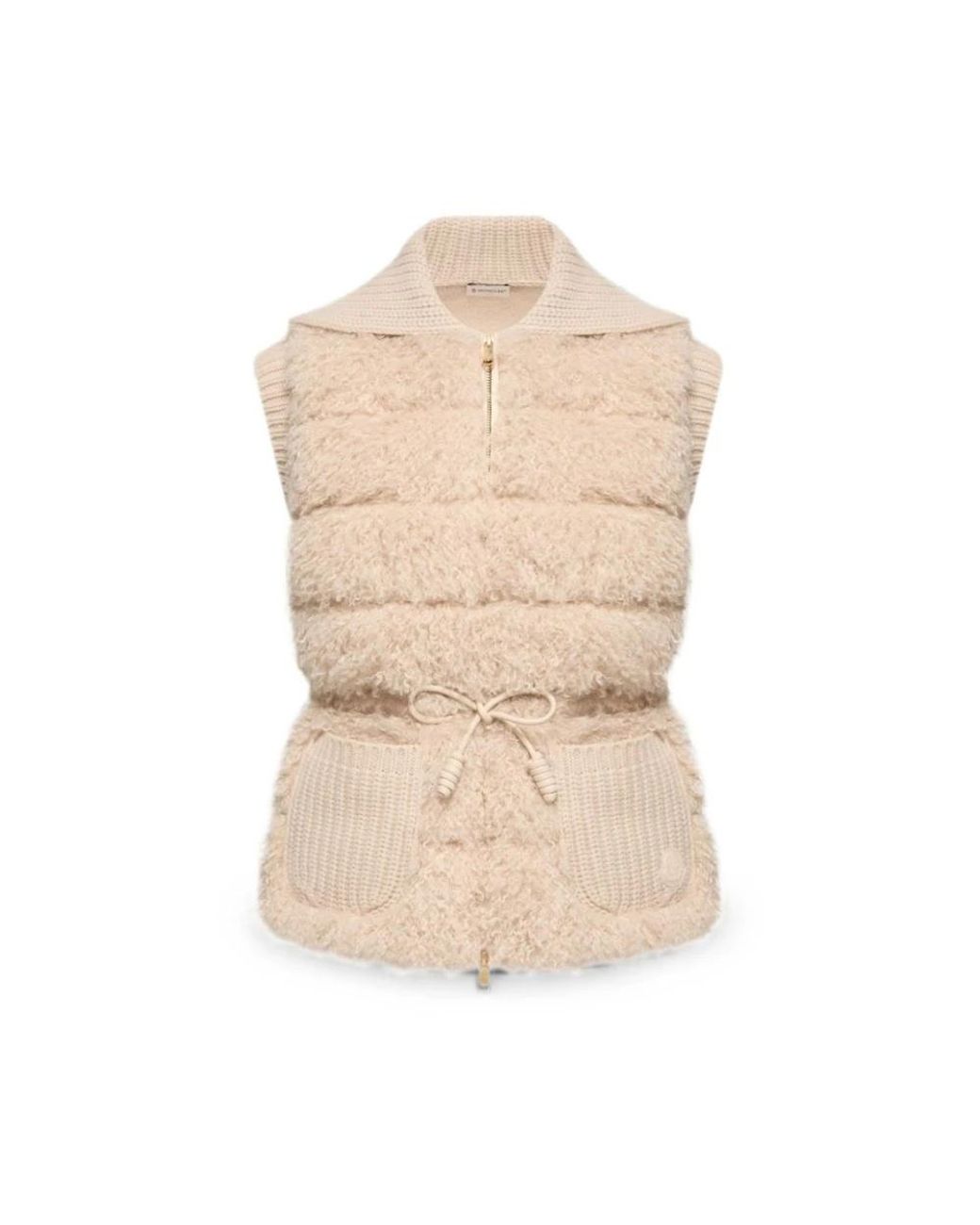 Vests Moncler en coloris Natural