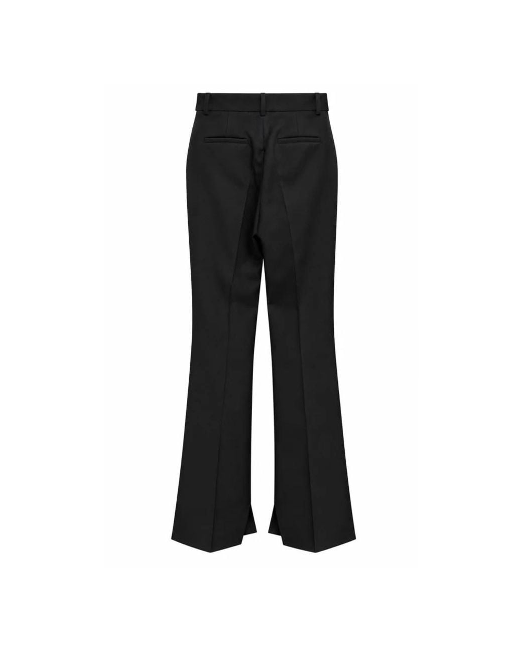 Elisabetta Franchi Black Straight Trousers