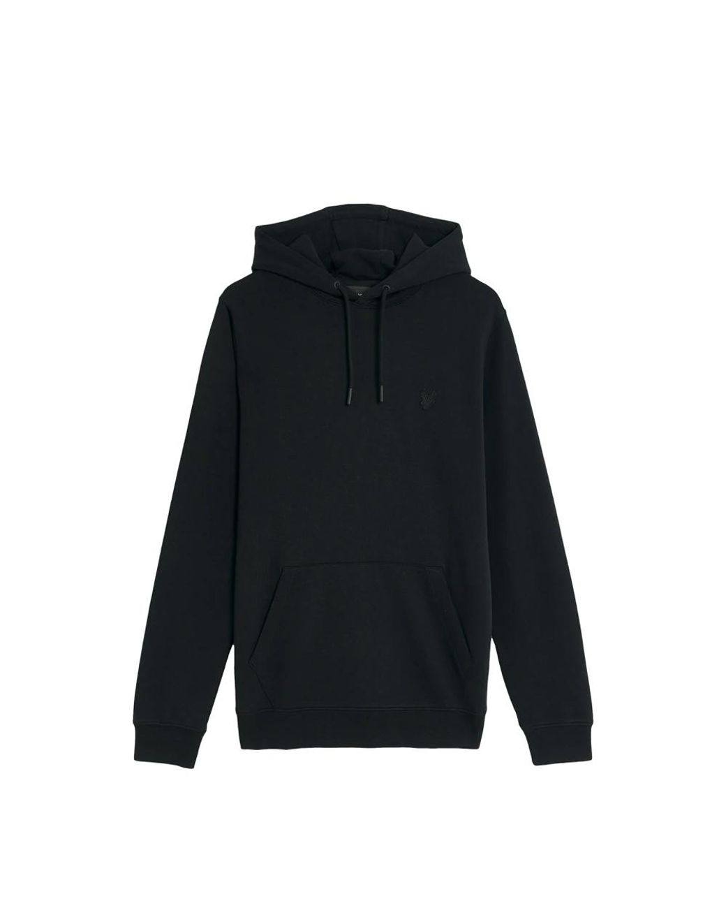 Lyle & Scott Superfine Pullover Hoodie in het Blue voor heren