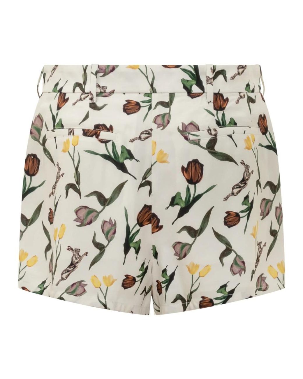 Marni Natural Short Shorts