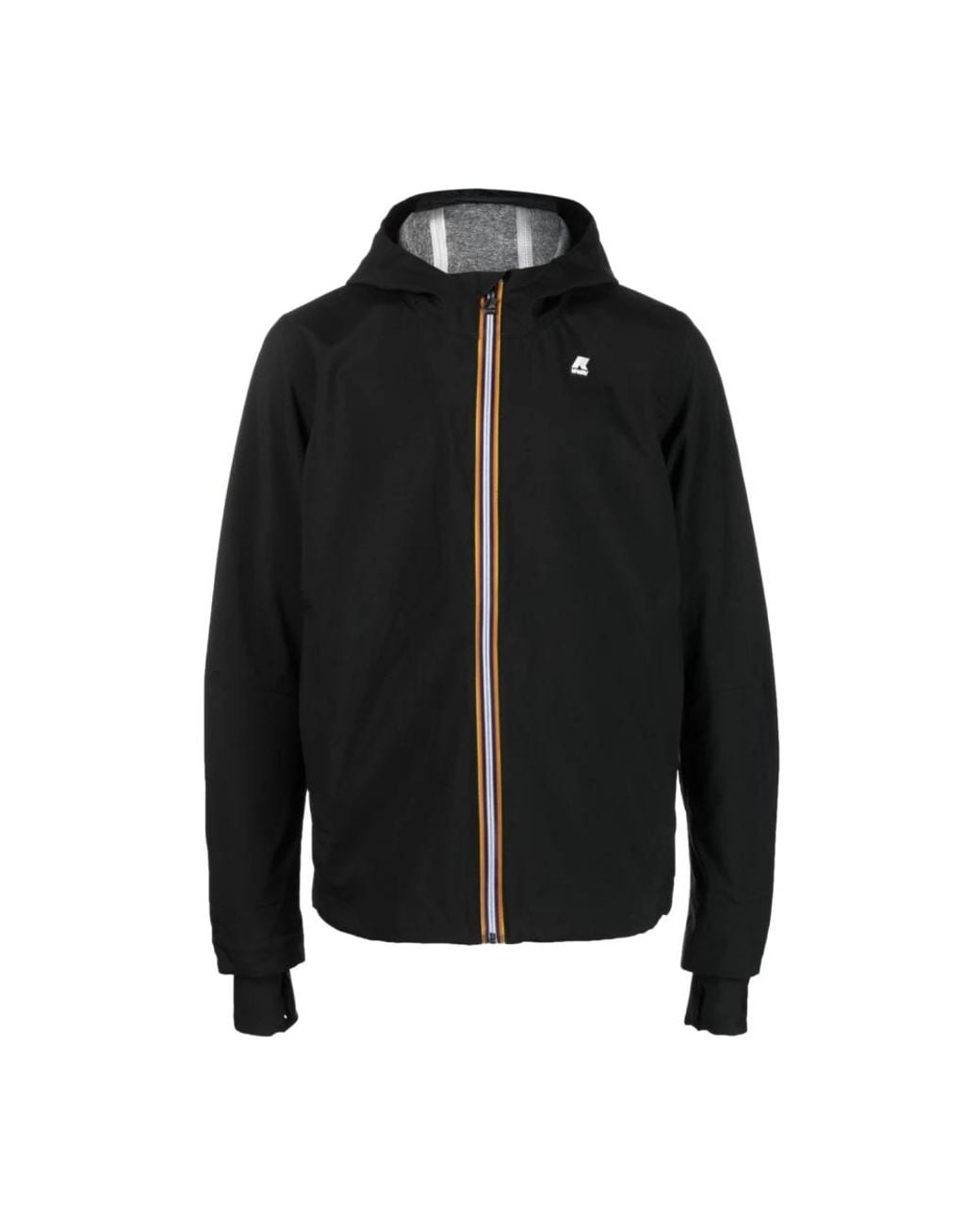 K-Way Black Light Jackets for men