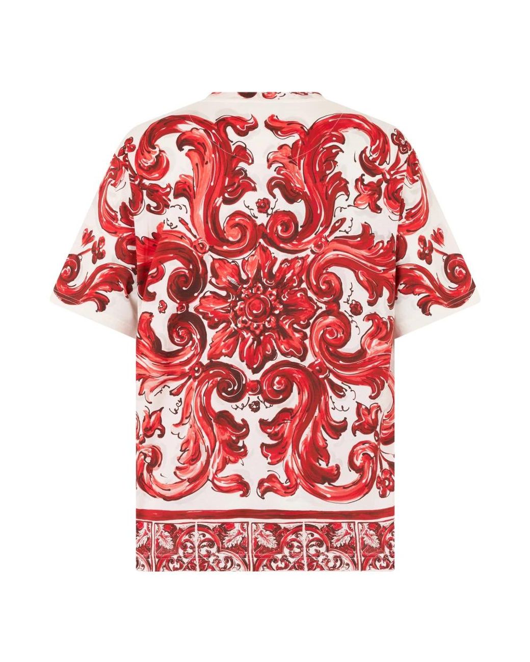 Dolce & Gabbana Red T-Shirts for men