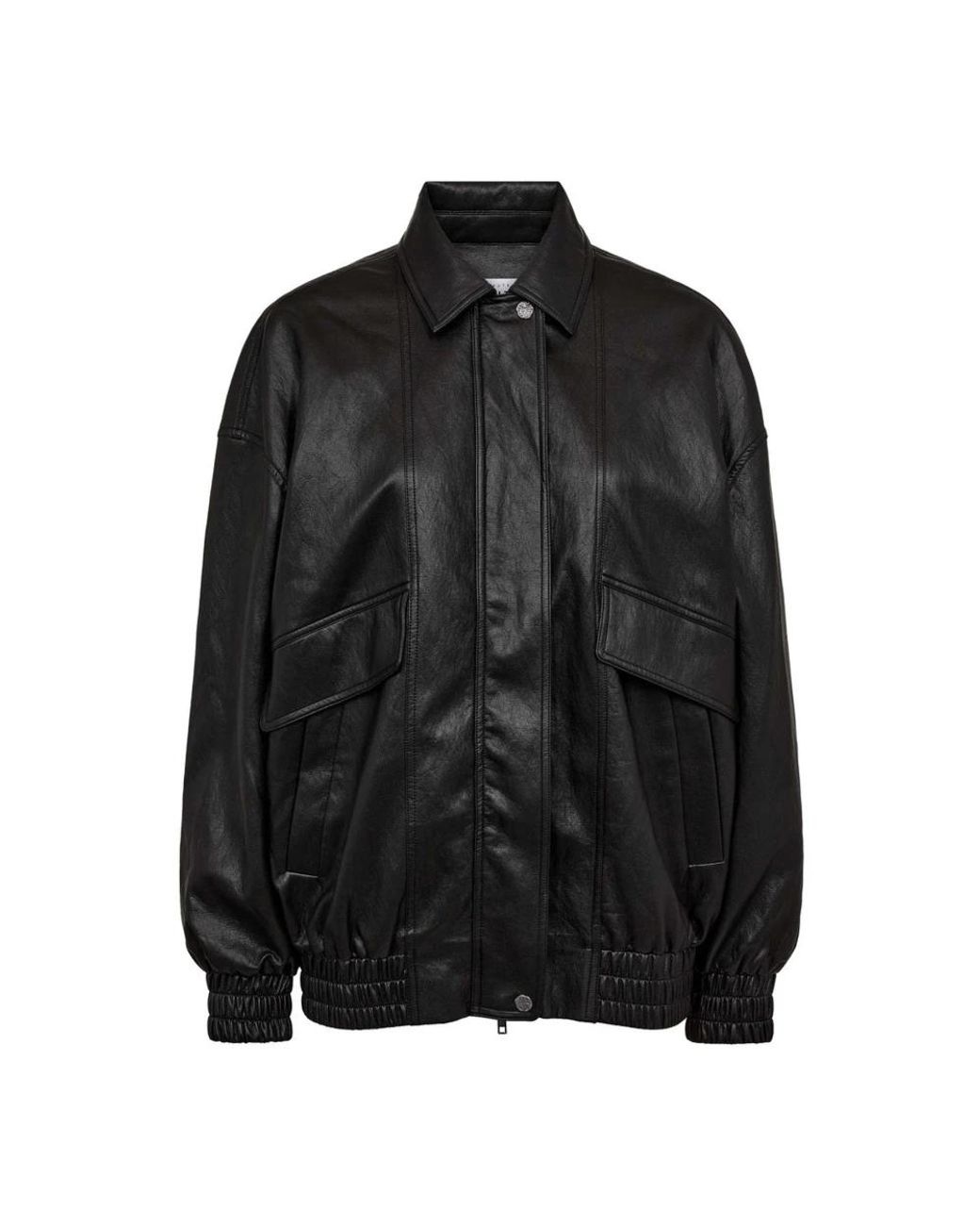 Haute L'Amitié Black Bomber Jackets