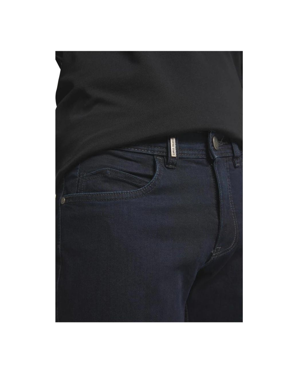 Straight Jeans carlo colucci de hombre de color Blue