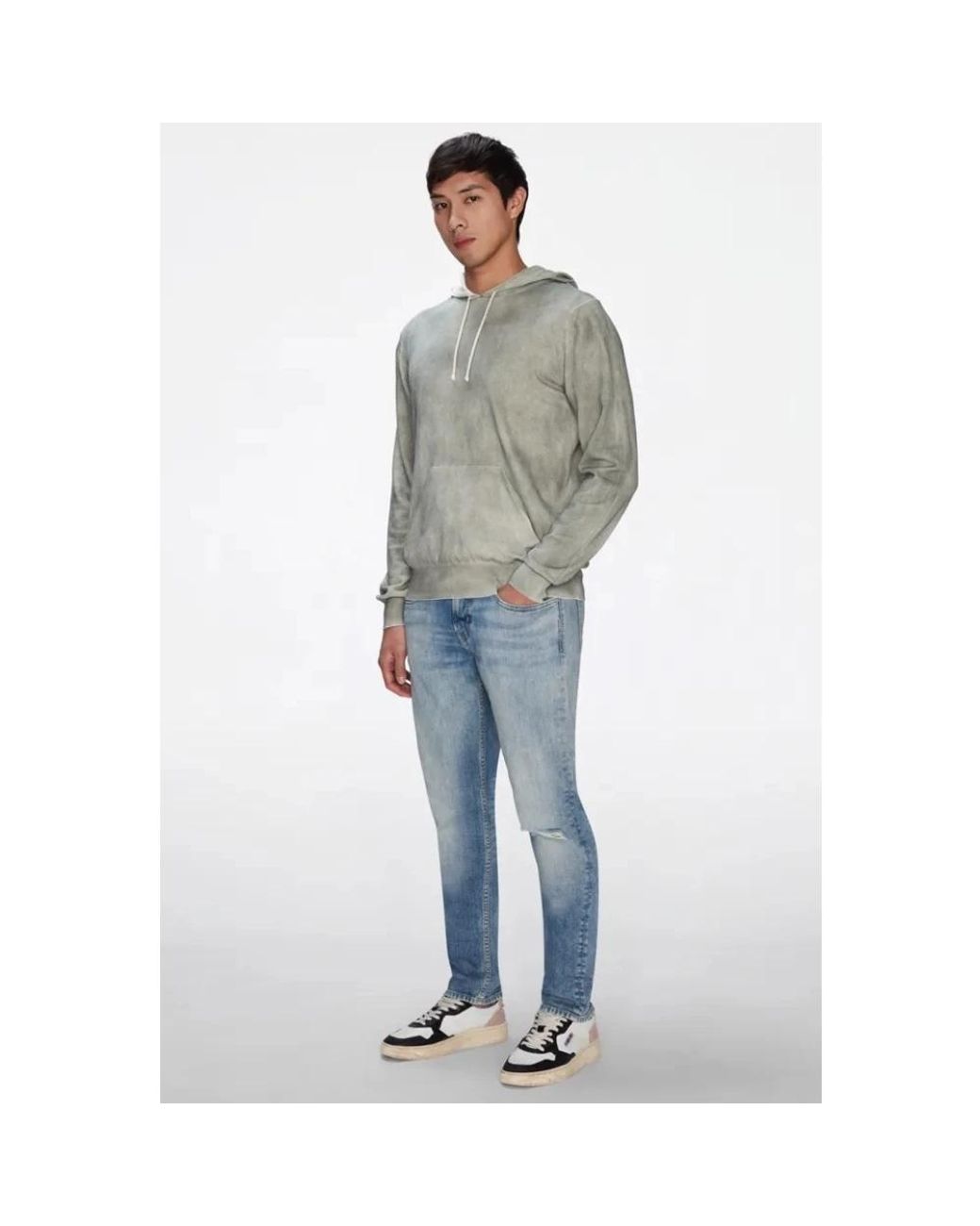 7 For All Mankind Blue Slim Fit Jeans for men