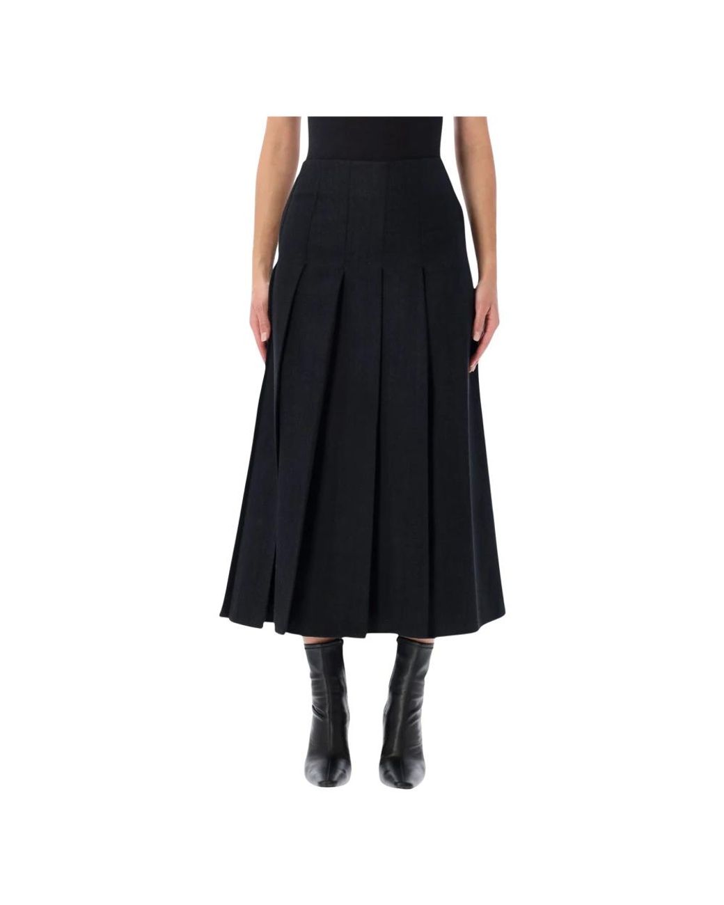 Studio Nicholson Fuse Skirt in het Black