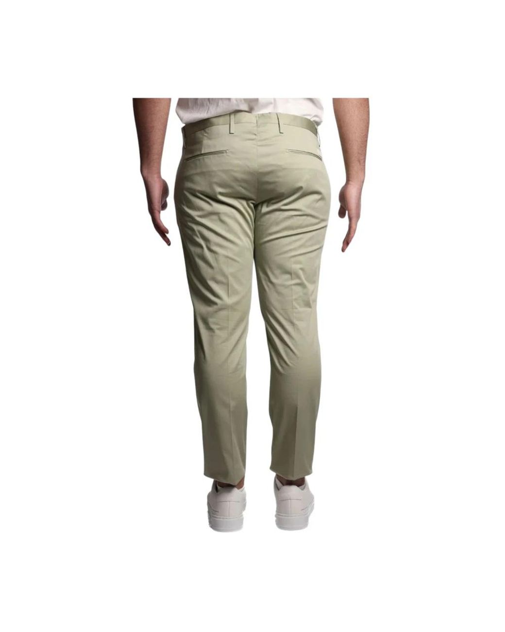 Entre Amis Green Chinos for men